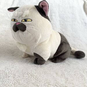 Disney Parks Pixar Luca Machiavelli Kitty Cat Plush Stuffed Animal Soft Toy
